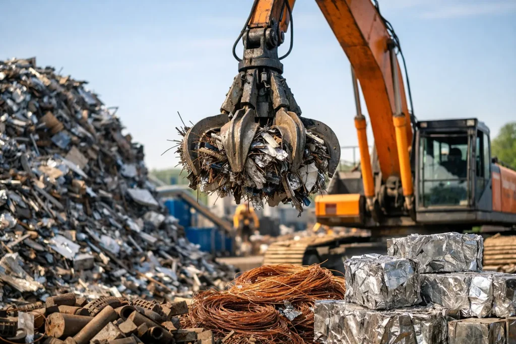 How Does Scrap Metal Recycling Work?