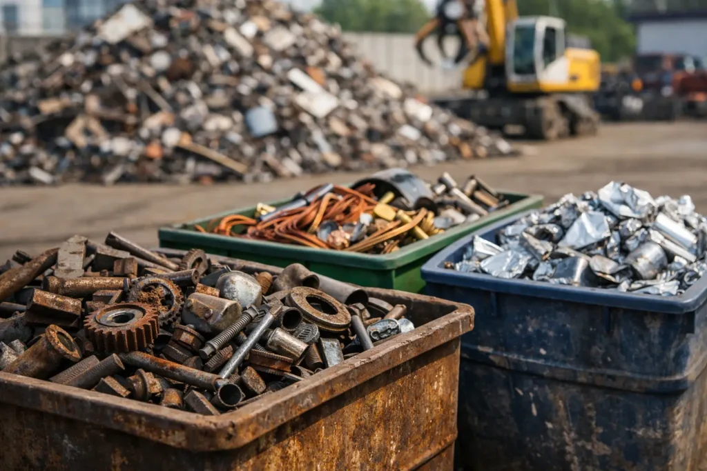 How to Separate Scrap Metal for Recycling