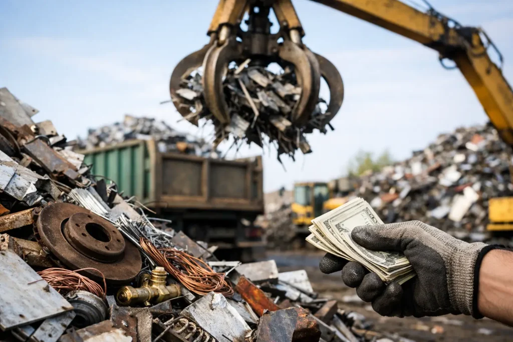 Scrap Metal Recycling Near Me That Pays