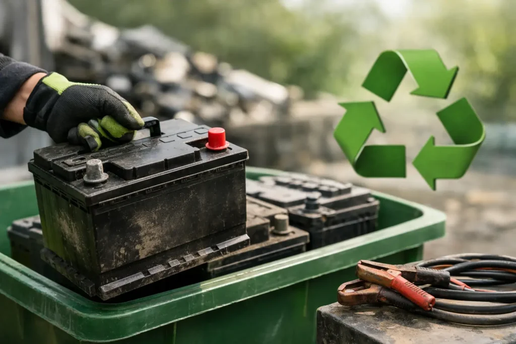 How to Recycle Car Battery the Right Way