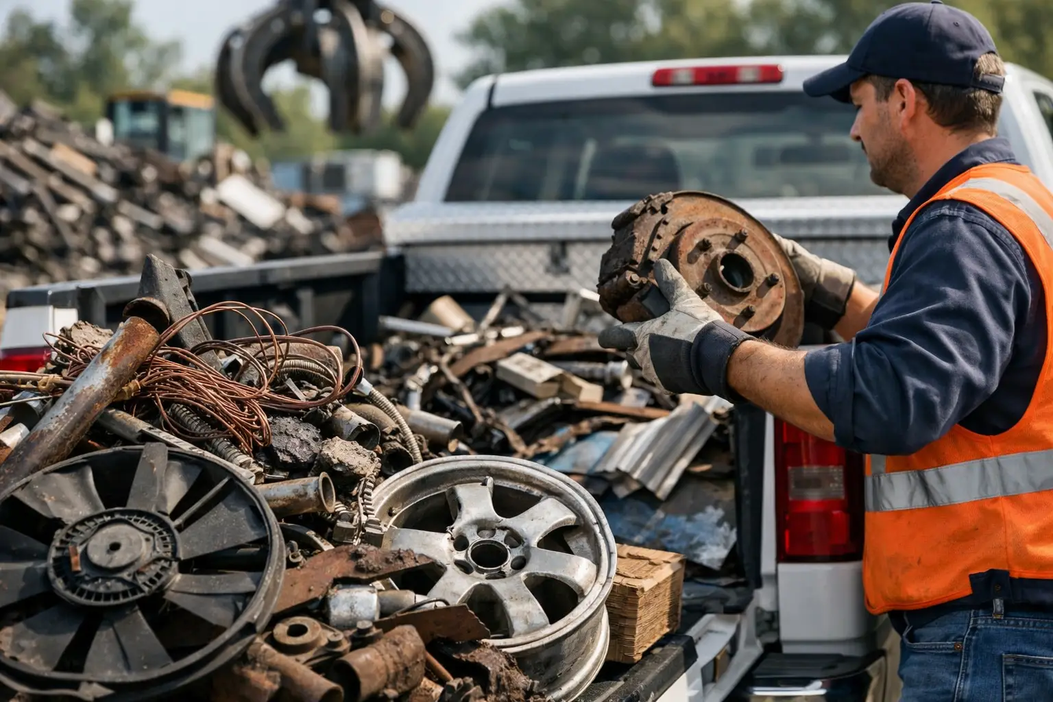 Scrap Metal Pickup Guide for Fast Cash