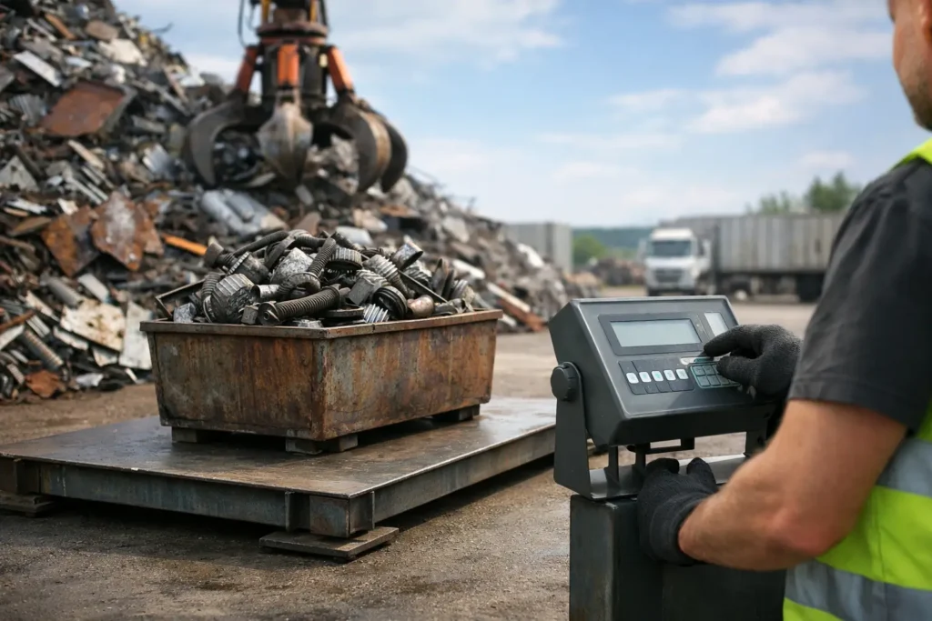 Scrap Metal Weighing Process Explained